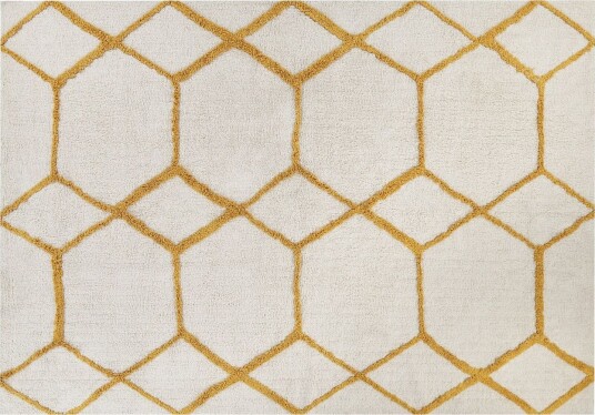 Beyler Ryeteppe 160x230 cm - Svart/hvit