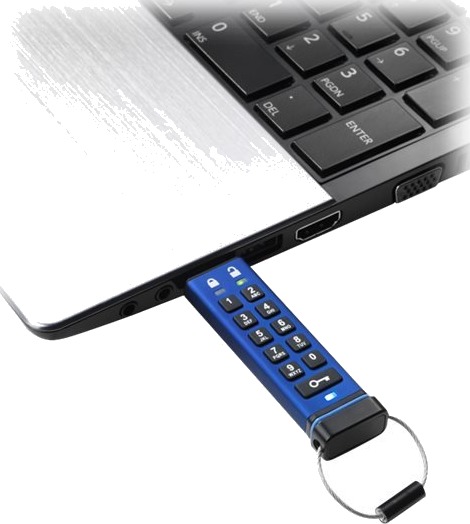 iStorage datAshur Pro Kryptert USB-minne 32 GB USB 3.0 iStorage datAshur Pro Kryptert USB-minne 32 GB USB 3.0