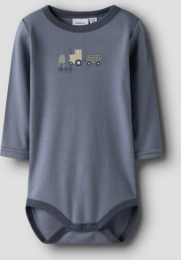 Name It Folkstone Gray Tractor NBMWillit Ull Ls Body 56