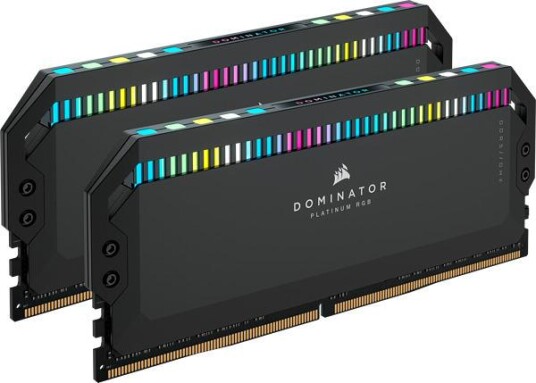 CORSAIR Dominator Platinum RGB 32GB 2 x 16GB DDR5 6000MHz CL36 Black XMP 3.0