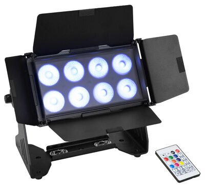 EuroLite Multiflood IP 8x10W RGBW CRMX
