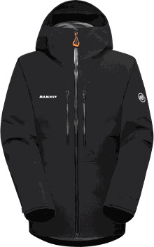 Mammut Alpine Jacket Stoney HS Hooded M 24/25 alpinjakke skijakke herre Svart 2XL Mammut Alpine Jacket Stoney HS Hooded M 24/25 alpinjakke skijakke herre Svart 2XL
