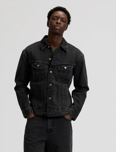 Lee Jeans Relaxed Rider Jacket Grey L x 00 Lee Jeans Relaxed Rider Jacket Grey L x 00