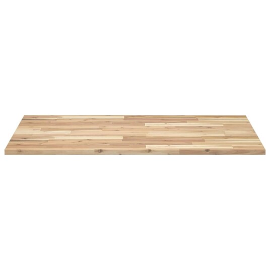 Bordplate ubehandlet 80x70x2 cm heltre akasie