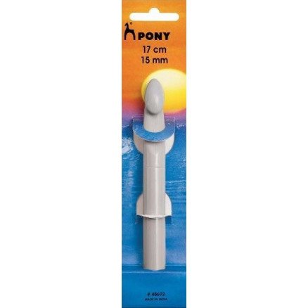 Pony Heklenål Plast 15,00mm US P 19