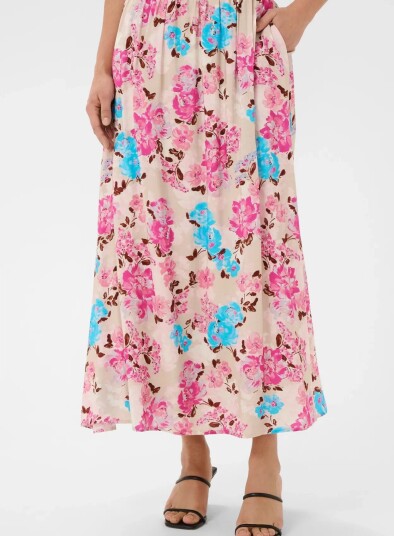 Kaffe Kahaisley Skirt Pink 38