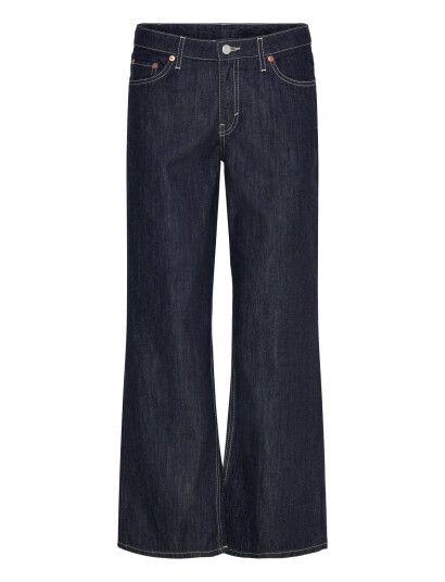 Weekday Ample Low Rise Loose Wide Leg Jeans Navy 27 x 30 Weekday Ample Low Rise Loose Wide Leg Jeans Navy 27 x 30