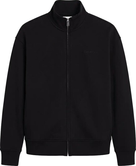 Calvin Klein Ls Spacer Full Zip Jacket   BLACK   L