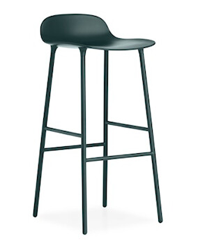 Form Barstol Grønn 75 cm