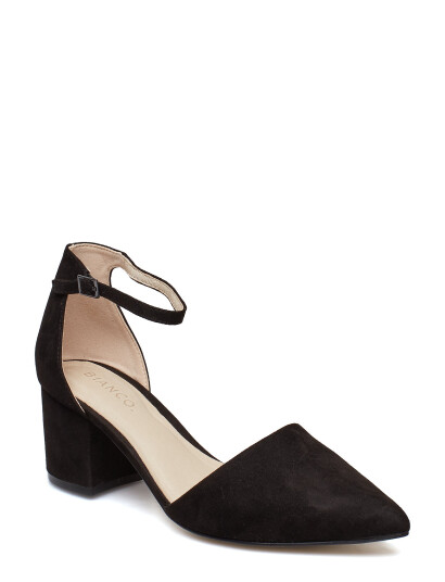 Bianco Biadevived Pump Micro Suede - Black - 37