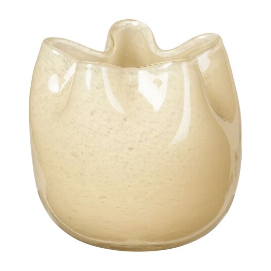 Broste Copenhagen Esther vase/lyslykt Ø 9,8 cm Anise Flower Yellow