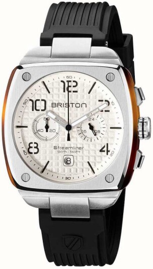 Briston Herreklokke 22142.S.T.2.RB Urban Hvit/Gummi Briston Herreklokke 22142.S.T.2.RB Urban Hvit/Gummi