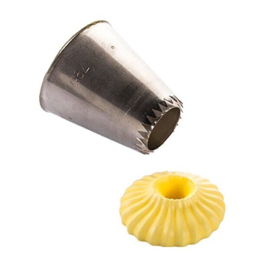 Silikomart Sprøytetipp Religieuse 01 3 cm Silikomart Sprøytetipp Religieuse 01 3 cm