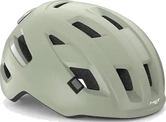 MET E-Mob sykkelhjelm moss grey