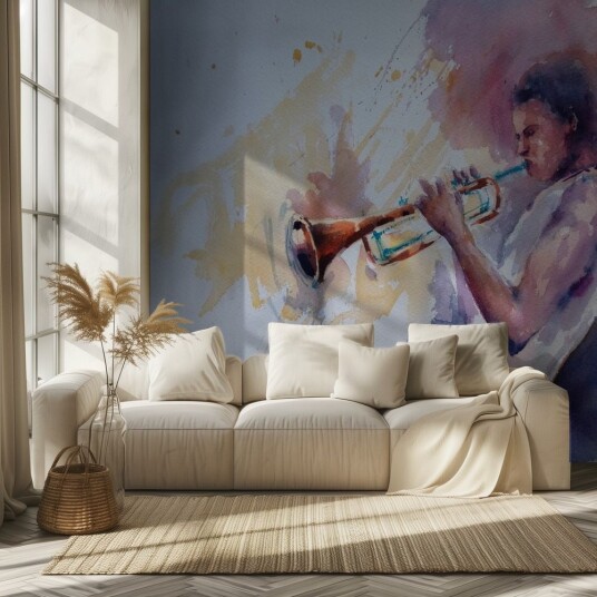 Tapet Jazzmusikk Stemning Tapet Jazzmusikk Stemning