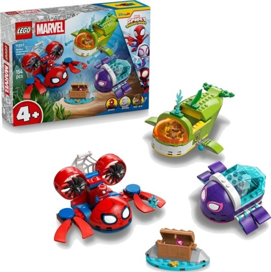 Lego Super Heroes 11207 Marvel Spidey Og Hans Fantastiske Venner Spidey Undervannsfartøy