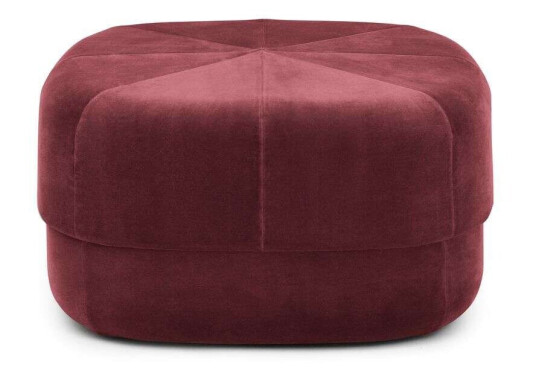 Normann Copenhagen - Circus Pouf Large Dark Red Normann Copenhagen Normann Copenhagen - Circus Pouf Large Dark Red Normann Copenhagen