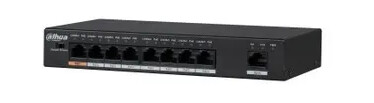 Dahua Technology Pfs3009-8Et-96, Uhåndtert, L2, Fast Ethernet (10/100), Strøm Over Ethernet (Poe)