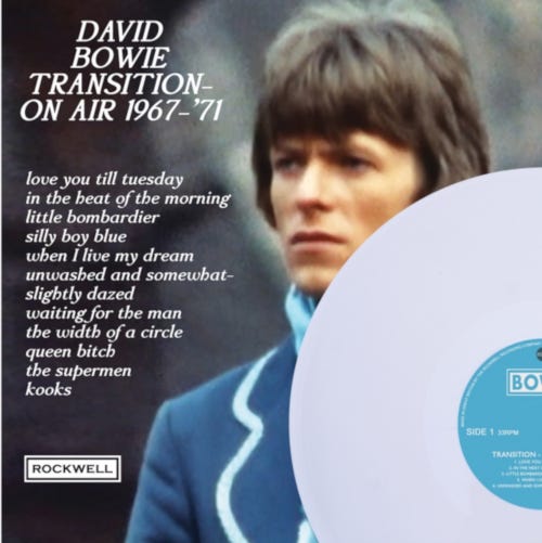 David Bowie Transition On Air 196771 LP/Vinyl David Bowie Transition On Air 196771 LP/Vinyl