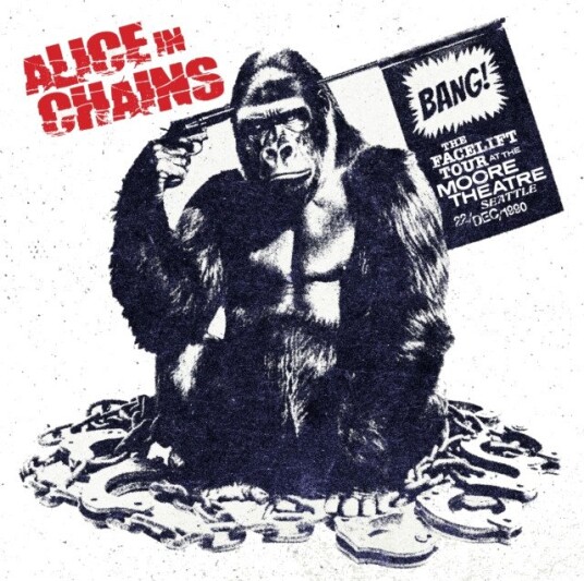 Alice In Chains Bang Red Black Splatter Vinyl