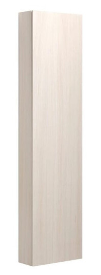 Dansani Calidris Glatt Høyskap 1 dør D16cm Hvit eik / 160cm Høyre Hengslet