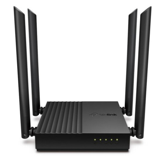 Tp-Link Archer A64 Frittstående Router Dobbelbånd 802.11ac Gigabit Ethernet Sort Tp-Link Archer A64 Frittstående Router Dobbelbånd 802.11ac Gigabit Ethernet Sort