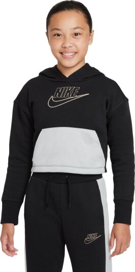Nike Sportswear Club Hettegenser Barn Svart 146 - 156