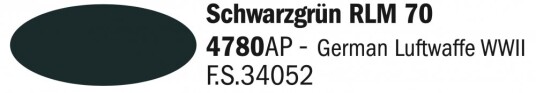 Italeri Schwarzgrun RLM 70 20ml
