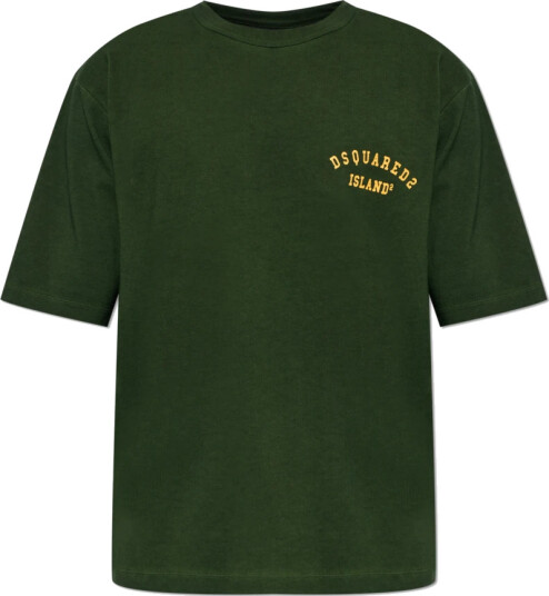Dsquared2 Herre Topper Grønn 2XL,