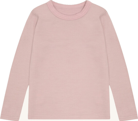 Hust and Claire   Trøye i ull/bambus Dusty Rose