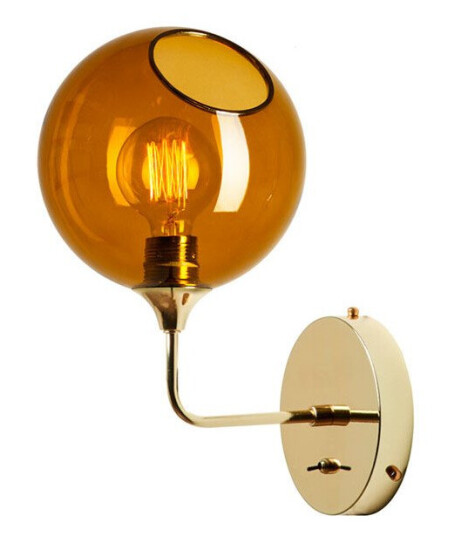 Design By Us - Ballroom The Wall Vegglampe 37cm Amber