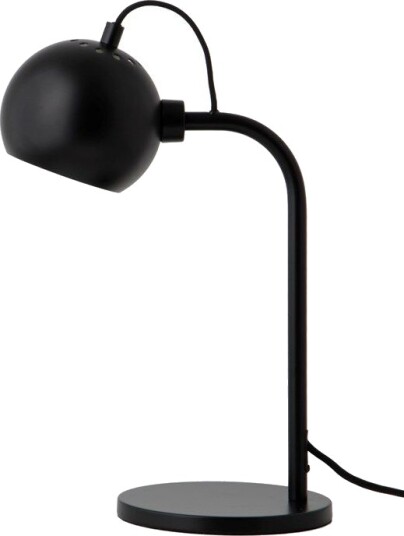Frandsen BALL SINGLE TABLE LAMP - MATT BLACK