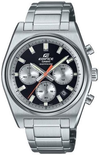 Casio Herreklokke EFB 730D 1AVUEF Edifice Sort/Stål Ø41 mm Casio Herreklokke EFB 730D 1AVUEF Edifice Sort/Stål Ø41 mm