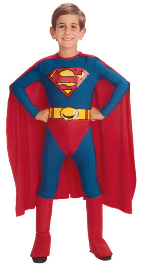 Rubies Costumes NL Supermann Barn Karnevalskostyme Small