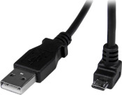 StarTech.com USBAUB2MD USB kabel USB 2.0 2 m USB A Micro USB B Sort