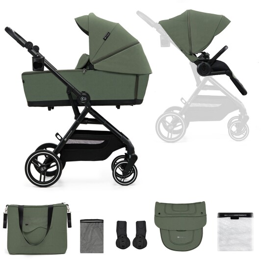 Kinderkraft YOXI 2in1 mystic barnevogn green