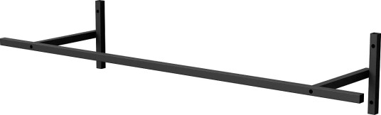 Nichba Design Wardrobe Rail Black Black ONE SIZE Nichba Design Wardrobe Rail Black Black ONE SIZE