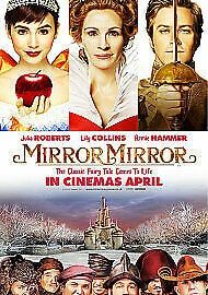 Mirror Mirror DVD 2012 Julia Roberts, Singh DIR cert PG Englist Brand New Mirror Mirror DVD 2012 Julia Roberts, Singh DIR cert PG Englist Brand New