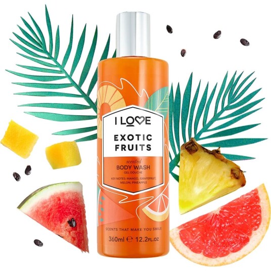 I love… Exotic Fruits 360 ml Dusj & Bad I love… Exotic Fruits 360 ml Dusj & Bad