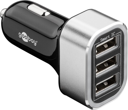 Goobay USB lader for bil 3xUSB 5.5A Goobay USB lader for bil 3xUSB 5.5A