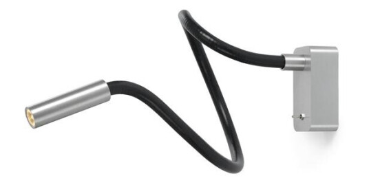 Trizo 21 SCAR-LED 1FDS Vegglampe Aluminum & Sort