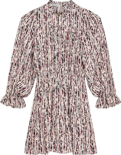 Designers Remix Kjole   Vera Short   Abstract Stiplet Trykk   Designers Remix   14 år 164   Kjole   Rosa