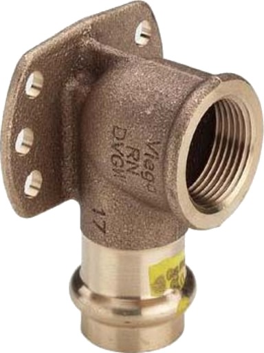 5 stk 18 mm x 1/2" Profipress G veggbeslag