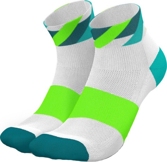 Incylence Running Loops Short White Green 43-46