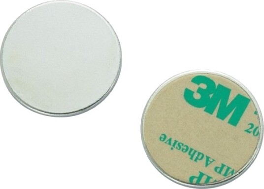 Tru Components N35 2502 Magnetpute Sølv Ø 25 Mm 1 Stk