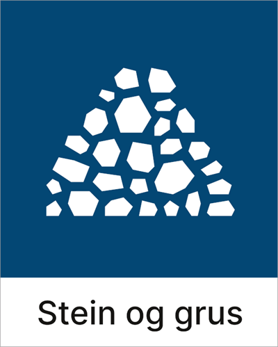 Jo Safety Stein og grus HiTac vinyl 180 x 225 mm KI3931V180X225