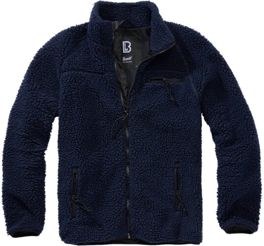 Brandit Teddyfleece Jakke M Blå Brandit Teddyfleece Jakke M Blå