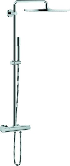 Grohe Rainshower 400 dusjsystem Ø400 mm, med 1 stråletype, Krom