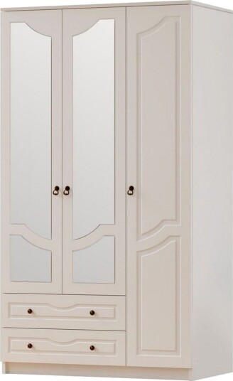 Brelin Garderobe 105x210 cm - Matt Hvit