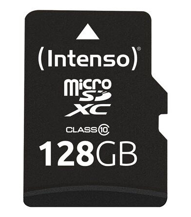 Intenso - flash memory card - 128 GB - microSDXC